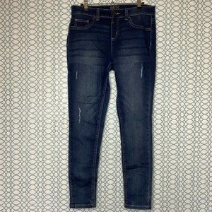 Justice Girls Jeans Sz 16 Plus Skinny Jeggings